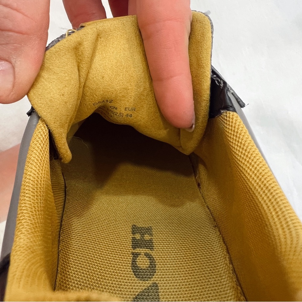 Coach Citysole‎ Court Gray and Black Sneakers - Picture 5 of 16